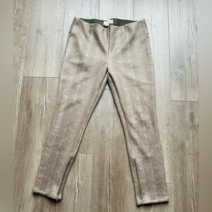 By Anthropology Snake Skin Pants Size 32